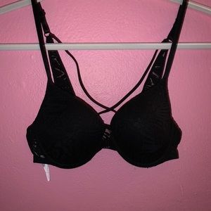 PINK Victoria’s Secret Black Push Up Bra